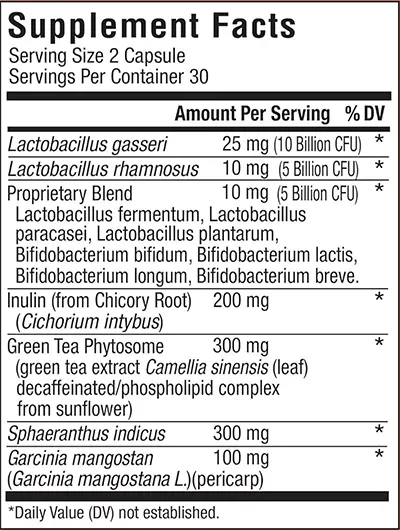 leanBiome supplement facts